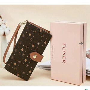 FOXLOVER Wallets for Women Credit Card Holders with RFID NEW IN BOX